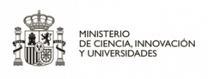 Logo Ministerio de Ciencia, Innovación y Universidades BN